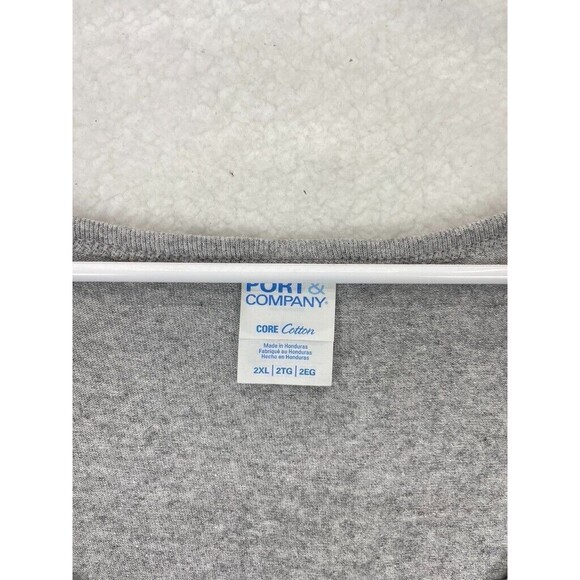 Port & Company Sleeveless T-Shirt Men’s 2XL Gray Laconia Motorcycle Week 2020 - Picture 2 of 6